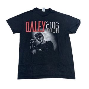 Daley 2016 Tour Graphic Music Tee Thrifted Vintage Style Size M